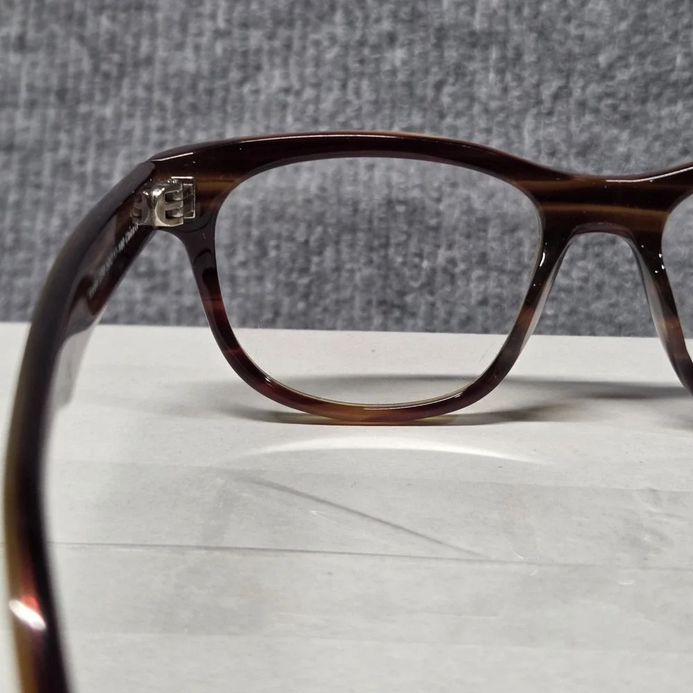 Warby Parker Sloan 230 Eyeglasses Tortoise Shell Frames 50-17-140 Brown Amber